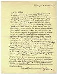Alberto Giacometti 1935 Autograph Letter Signed From Stampa, Switzerland -- ...the country appears quite abandoned and arid...actually quite pleasant for me, and one feels apart from the world...